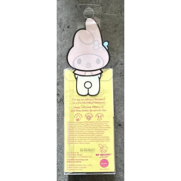 Creme Shop x My Melody MACARON LIP BALM Strawberry Banana Limited Edition New - Picture 4 of 7